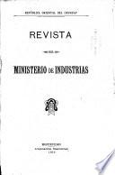Revista del Ministerio de Industrias