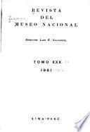 Revista del Museo Nacional