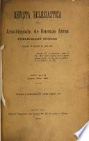 Revista eclesiástica del Arzobispado de Buenos Aires