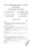 Revista española de derecho canónico