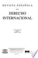 Revista española de derecho internacional