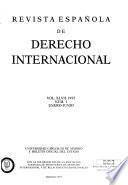 Revista española de derecho internacional