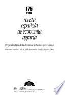 Revista española de economía agraria
