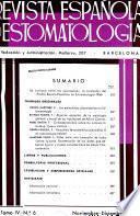 Revista española de estomatología