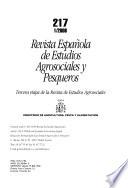 Revista española de estudios agrosociales y pesqueros