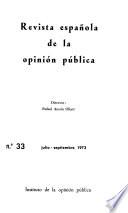 Revista española de la opinión pública