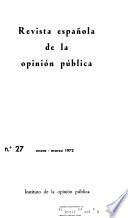 Revista española de la opinión pública