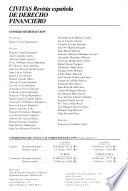 Revista espa̋nola de derecho financiero
