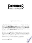 Revista Fuentes humanísticas