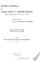 Revista general de legislación y jurisprudencia