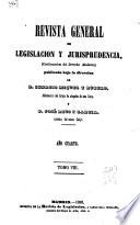 Revista general de legislación y jurisprudencia