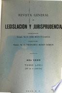 Revista general de legislación y jurisprudencia