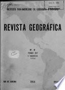 Revista geográfica del Instituto Panamericano de Geografía e Historia