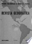 Revista geográfica del Instituto Panamericano de Geografía e Historia
