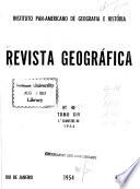 Revista geográfica del Instituto Panamericano de Geografía e Historia