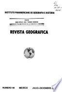 Revista geográfica del Instituto Panamericano de Geografía e Historia