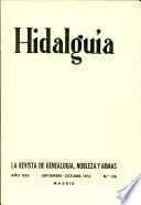 Revista Hidalguía número 126. Año 1974