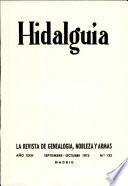 Revista Hidalguía número 132. Año 1975
