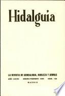 Revista Hidalguía número 158. Año 1980