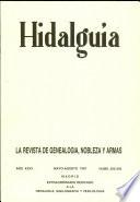 Revista Hidalguía número 202-203. Año 1987