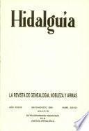 Revista Hidalguía número 220-221. Año 1990