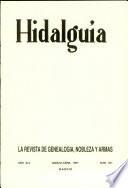 Revista Hidalguía número 261. Año 1997