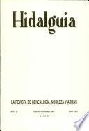 Revista Hidalguía número 302. Año 2004