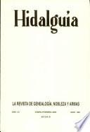 Revista Hidalguía número 308. Año 2005