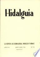 Revista Hidalguía número 70. Año 1965