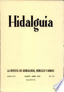 Revista Hidalguía número 75. Año 1966