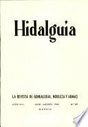Revista Hidalguía número 89. Año 1968
