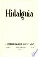 Revista Hidalguía número 93. Año 1969