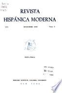 Revista hispánica moderna