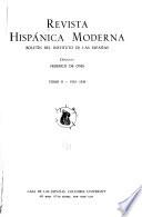 Revista hispánica moderna