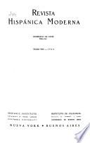 Revista hispánica moderna