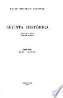 Revista histórica de la Universidad