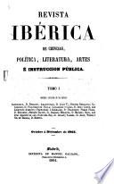 Revista ibérica de ciencias, política, literatura, artes y instrucción pública