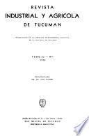 Revista industrial y agricola de Tucumán