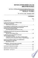 Revista interamericana de bibliotecología