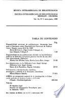 Revista interamericana de bibliotecología
