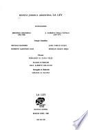 Revista jurídica argentina La Ley.