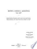 Revista jurídica argentina La Ley.