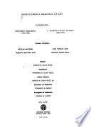 Revista jurídica argentina La Ley.