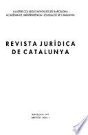 Revista jurídica de Cataluña