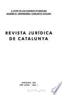 Revista jurídica de Cataluña