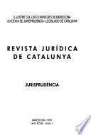Revista jurídica de Cataluña, jurisprudencia