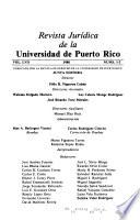 Revista jurídica de la Universidad de Puerto Rico