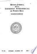 Revista jurídica de la Universidad Interamericana de Puerto Rico