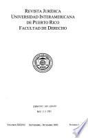 Revista jurídica de la Universidad Interamericana de Puerto Rico