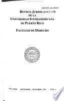 Revista jurídica de la Universidad Interamericana de Puerto Rico
